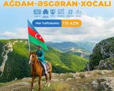 Xankəndi Şuşa Laçin AĞDAM-ƏSGƏRAN-XOCAL