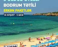 Bodruma 2 nəfərlik 5 Ulduz otelli tətil paketi