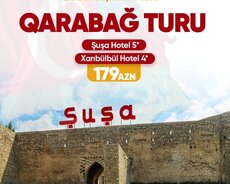 Şuşa Xankəndi Ağdam Laçın Turu Qurban bayramı