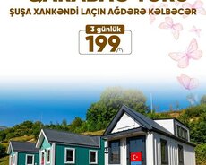 3 günlük Şuşa Xankəndi Laçın Kəlbəcər turu
