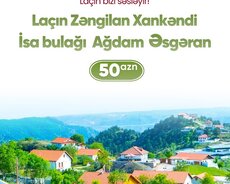 Laçın Xankəndi İsa Bulağı turu