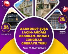 Шуша Ханкенди Лачин Зангилан Джебраильский тур