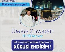Ümrə ziyarəti Oktyabr, Noyabr, Dekabr aylarında