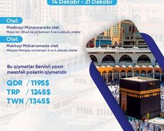 Ümrə ziyarəti Oktyabr, Noyabr, Dekabr aylarında