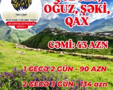 Qəbələ, Şəki, Qax Vip - mfc