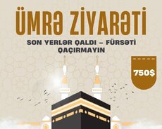 Ümrə Ziyarəti: Son yerlər qaldı
