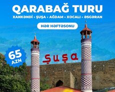 Xankəndi - Şuşa - Ağdam - Xocalı - Əsgəran turu