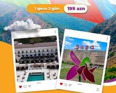 Laçın Resort hoteldə 2 günlük vip Qarabağ turu