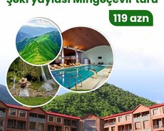 Балакан Загатала Гах Шеки плато Мингячевир тур