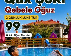 2 günlük Qəbələ Oğuz Qax Şəki turu