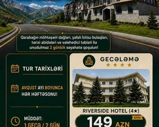 2 günlük Kəlbəcər Ağdərə Suqovuşan turu