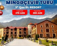 El Resortda Qax Şəki Qəbələ Mingəçevir turu
