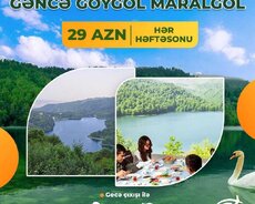 Gəncə Göygöl Maragöl Turu