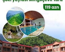 1 gecə 2 günlük Qax Zaqatala Balakən turu