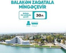 Zaqatala Balakən Mingəçevir turu