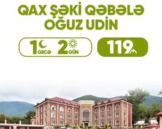 Qax Şəki Oğuz Qəbələ turu