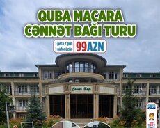 Quba Cənnət bağı macara turu
