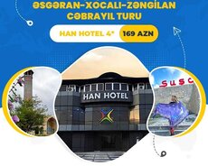 1 və 2 günlük Şuşa Xankəndi Laçın turu