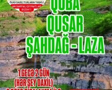 Quba, Qusar, Şahdağ, Laza - mfc