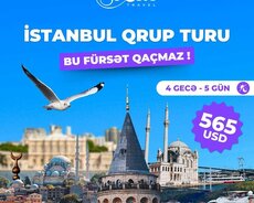 Lüks UNUDULMAZ İSTANBUL QRUP TURU