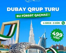 Lüks MACƏRA DOLU DUBAY-ABUDABİ QRUP TURU