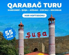 Xankəndi - Şuşa - Ağdam - Xocalı - Əsgəran turu