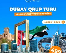 Lüks MACƏRA DOLU DUBAY-ABUDABİ QRUP TURU