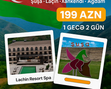Şuşa - Laçın - Xankəndi - Xocalı - Ağdam - Vip
