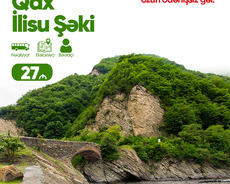 Qax İlisu Şəki turu