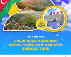 Laçın Şuşa Xankəndi Xocalı Zəngilan