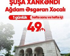 Şuşa Xankəndi Ağdam Xocalı Əsgəran Turu