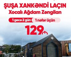 Laçın Şuşa Xankəndi Zəngilan Ağdam turu