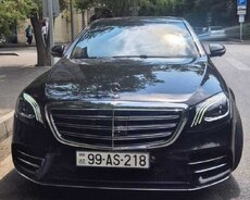 vip rent a car – Mercedes s-class 2018 (dizel)