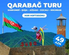Xankəndi - Şuşa - Ağdam - Xocalı - Əsgəran turu