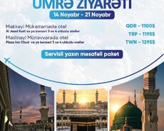 Oktyabr Ayında Ümrə ziyarəti