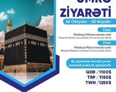 Oktyabr Ayında Ümrə ziyarəti