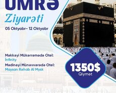 Oktyabr Ayında Ümrə ziyarəti