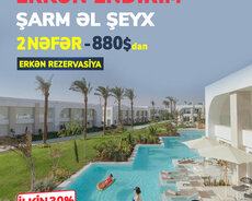 Şarm Əl Şeyxə Erkən Endirimli paketlər - 2nəfərlik