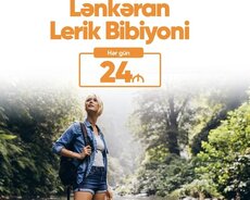 Bibiyoni şəlaləsini birlikdə gəzək