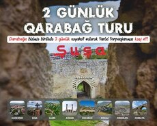 2 Günlük Şuşa Xankəndi Laçın Ağdam Xocalı