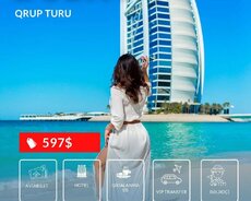 Dubay приключение с самым высоким отелем в мире
