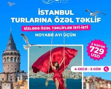 İstanbul turlarına özəl təklif