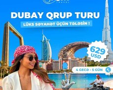 Lüks MACƏRA DOLU Dubay QRUP TURU