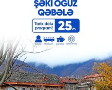 Şəki Oğuz Qəbələ turu