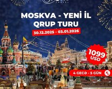Moskva — Yeni il Qrup Turu
