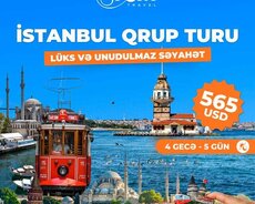 Lüks UNUDULMAZ İSTANBUL QRUP TURU