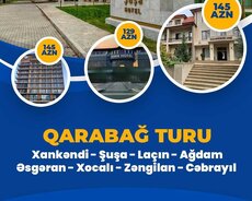 Xankəndi Şuşa Ağdam Xocalı Əsgəran Zəngilan turu
