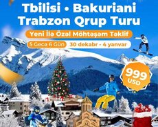 Tbilisi - Bakuriani - Trabzon Qrup Turu