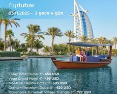 Dubay Turu - Fly Dubai Hava Yolları ilə