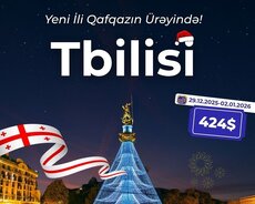 Yeni ili Tbilisidə qarşılayın